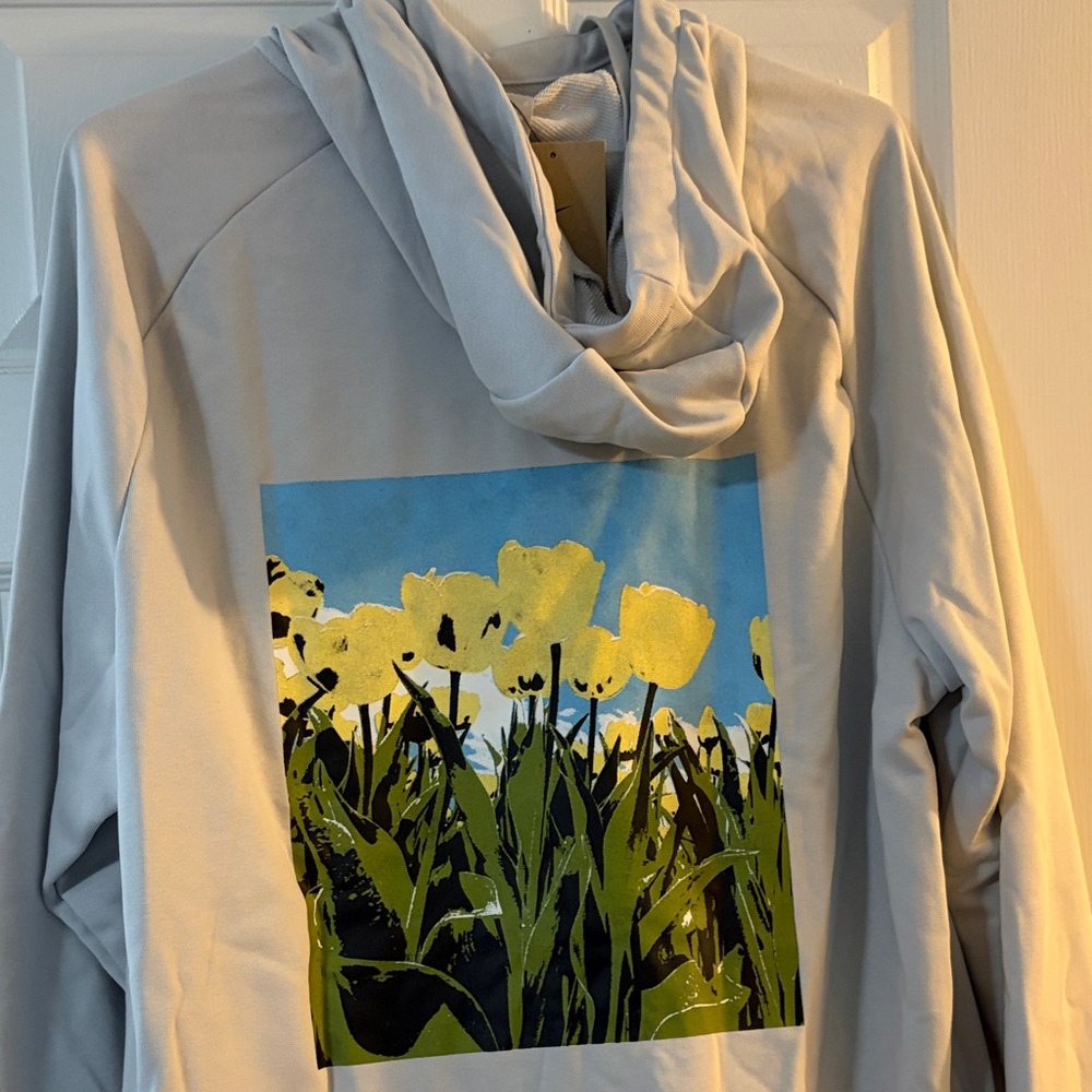 Nike Dri Fit Cream Hoodie